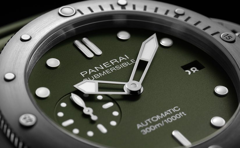 Replica Panerai Launches its First Green-Dialed Submersible as an Online Exclusive